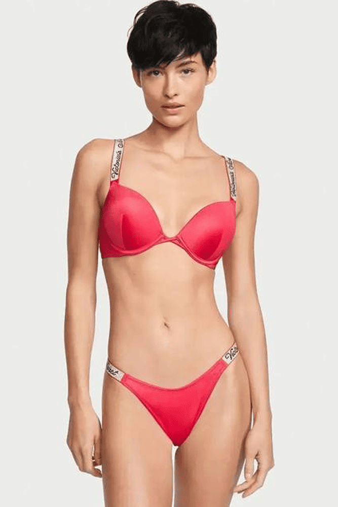КУПАЛЬНИК ЗІ СТРАЗАМИ ПОДВІЙНИЙ ПУШ-АП STRAWBERRY Victoria`s Secret КУПАЛЬНИК ЗІ СТРАЗАМИ ПОДВІЙНИЙ ПУШ-АП STRAWBERRY Victoria`s Secret
