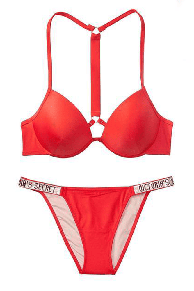 КУПАЛЬНИК ЗІ СТРАЗАМИ ПУШ-АП RED Victoria`s Secret КУПАЛЬНИК ЗІ СТРАЗАМИ ПУШ-АП RED Victoria`s Secret