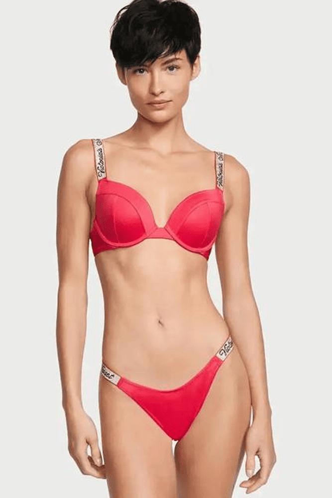КУПАЛЬНИК ЗІ СТРАЗАМИ ПУШ-АП STRAWBERRY Victoria`s Secret КУПАЛЬНИК ЗІ СТРАЗАМИ ПУШ-АП STRAWBERRY Victoria`s Secret
