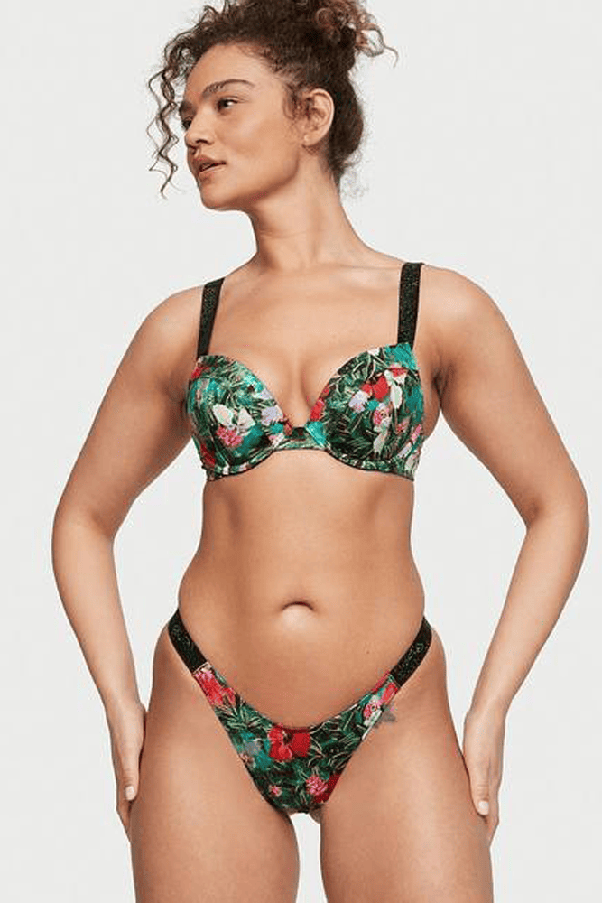 КУПАЛЬНИК СО СТРАЗАМИ ПУШ-АП TROPIC Victoria`s Secret