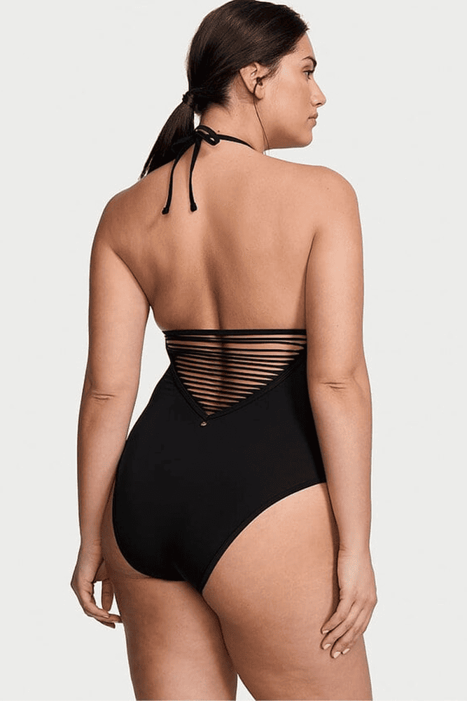 КУПАЛЬНИК СУЦІЛЬНИЙ BLACK STRAPPY Victoria`s Secret КУПАЛЬНИК СУЦІЛЬНИЙ BLACK STRAPPY Victoria`s Secret