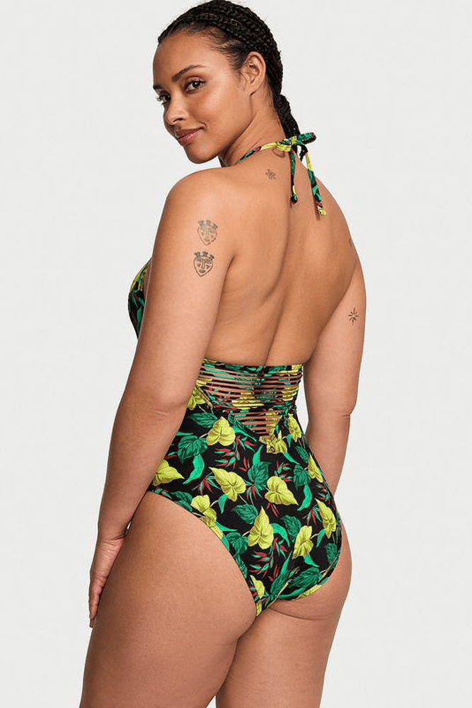 КУПАЛЬНИК СУЦІЛЬНИЙ LEAF STRAPPY Victoria`s Secret КУПАЛЬНИК СУЦІЛЬНИЙ LEAF STRAPPY Victoria`s Secret