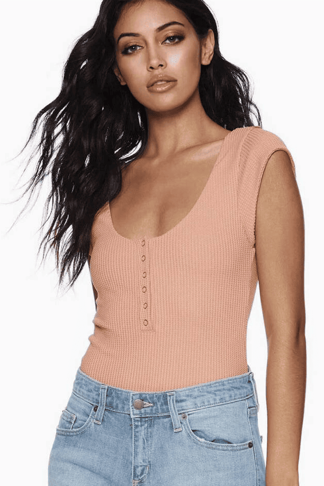 КУПАЛЬНИК СУЦІЛЬНИЙ PEACH RIBBED BEACH BUNNY КУПАЛЬНИК СУЦІЛЬНИЙ PEACH RIBBED BEACH BUNNY