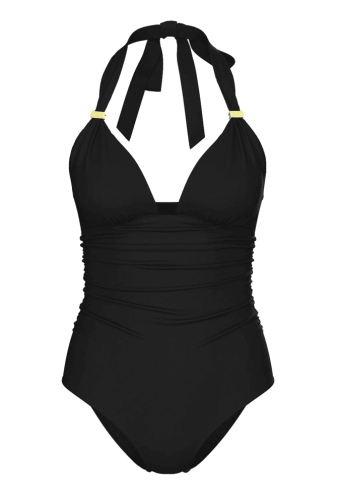 КУПАЛЬНИК сплошной С ЧАШКАМИ BLACK GOLD Victoria`s Secret