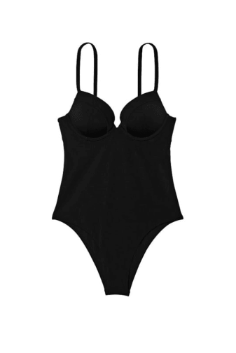 Купальник сплошной с чашками BLACK Victoria`s Secret