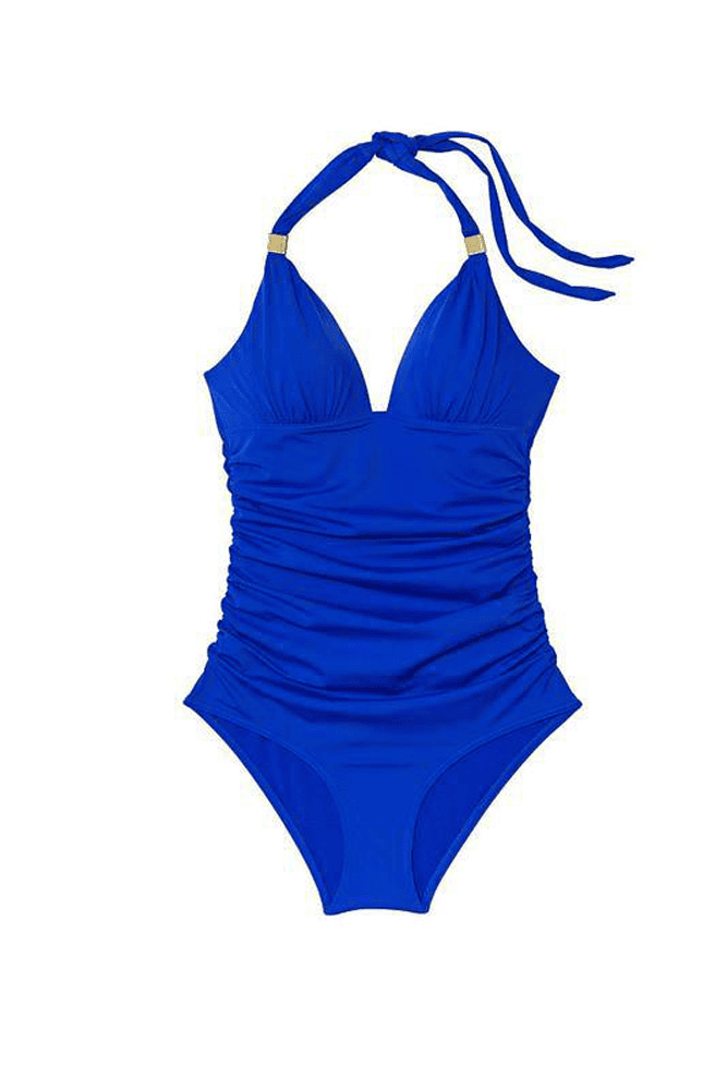 КУПАЛЬНИК СУЦІЛЬНИЙ З ЧАШКАМИ NAVY GOLD Victoria`s Secret