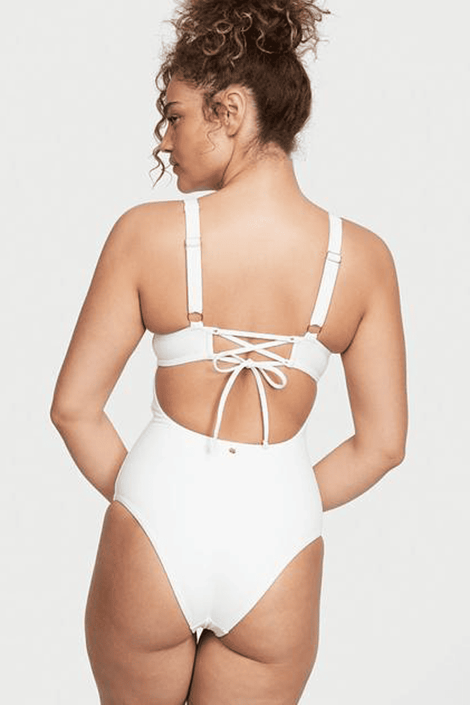 КУПАЛЬНИК СУЦІЛЬНИЙ З ЧАШКАМИ WHITE UNL Victoria`s Secret КУПАЛЬНИК СУЦІЛЬНИЙ З ЧАШКАМИ WHITE UNL Victoria`s Secret
