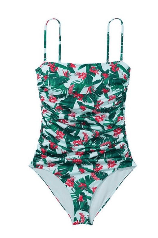 КУПАЛЬНИК Сплошная УТЯЖКА PALM Victoria`s Secret