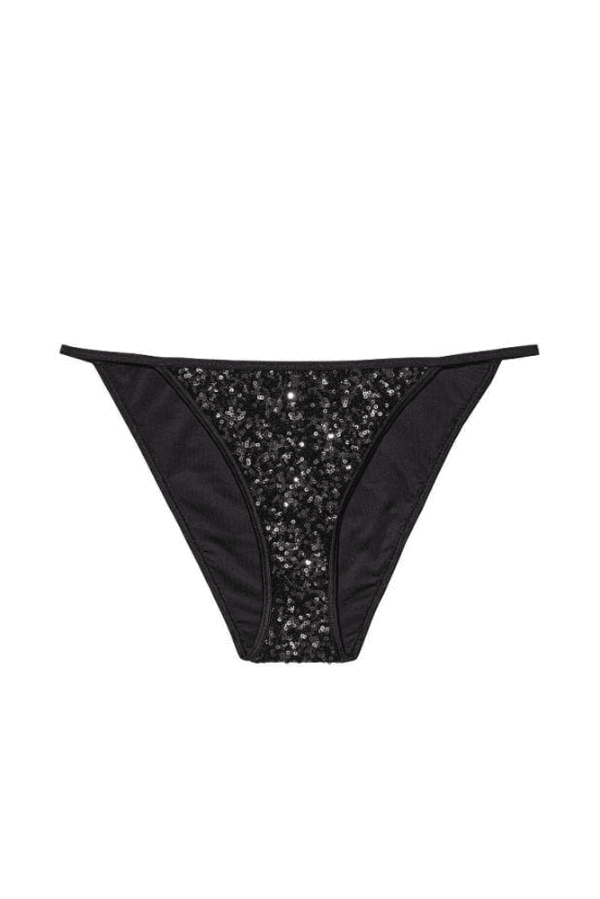 КУПАЛЬНИК ТРЕУГОЛЬНИКИ BLACK SEQUING Victoria`s Secret