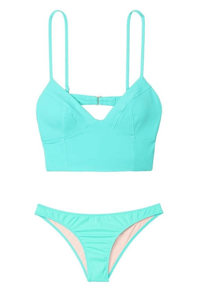 КУПАЛЬНИК ТРЕУГОЛЬНИКИ MINT Victoria`s Secret