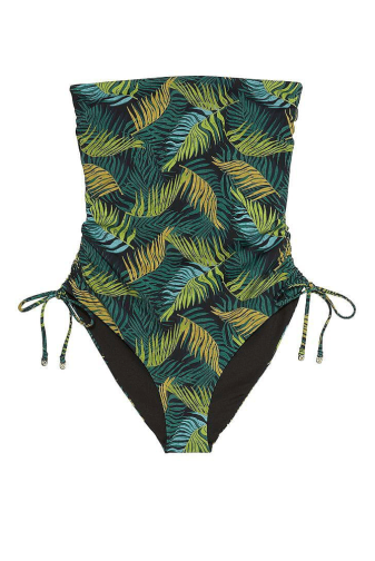 КУПАЛЬНИК Сплошная УТЯЖКА PALM PRINT Victoria`s Secret