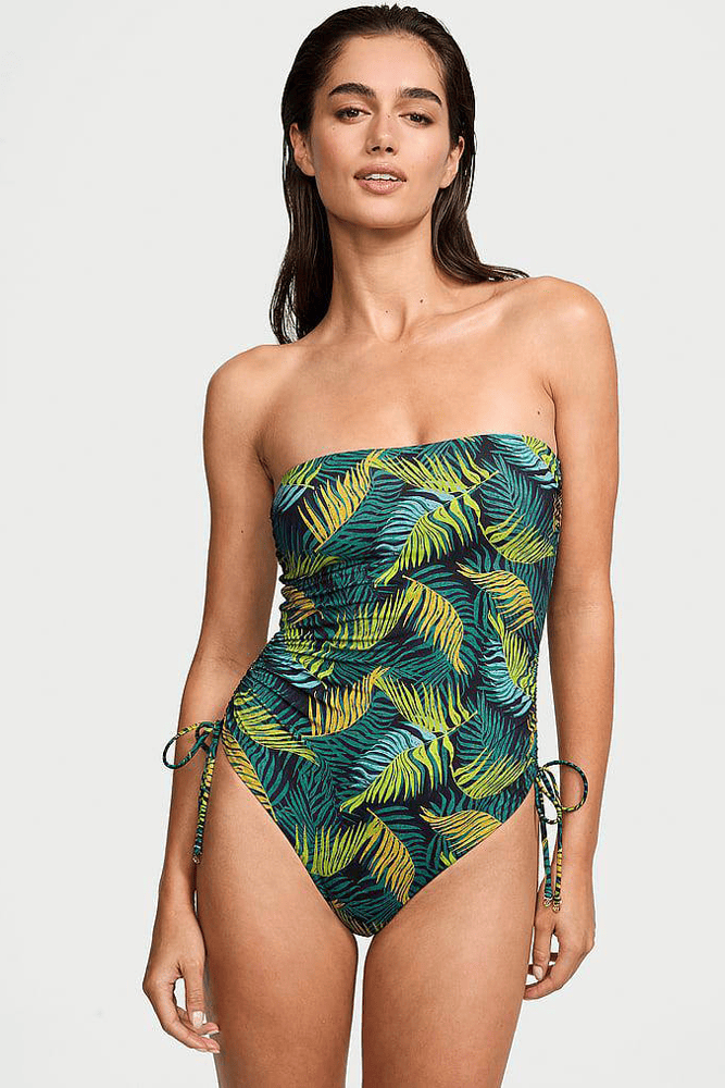 КУПАЛЬНИК Сплошная УТЯЖКА PALM PRINT Victoria`s Secret