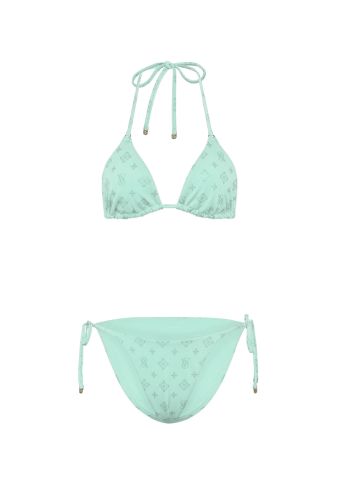 КУПАЛЬНИК ТРИКУТНИКИ MINT VS LOGO Victoria`s Secret