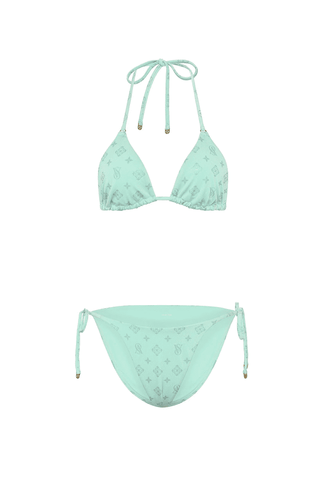 КУПАЛЬНИК ТРИКУТНИКИ MINT VS LOGO Victoria`s Secret
